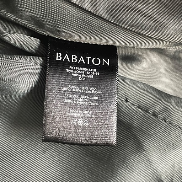 Aritzia Babaton Wool Coat, Soft Gray, Size XXS - Picture 5 of 6